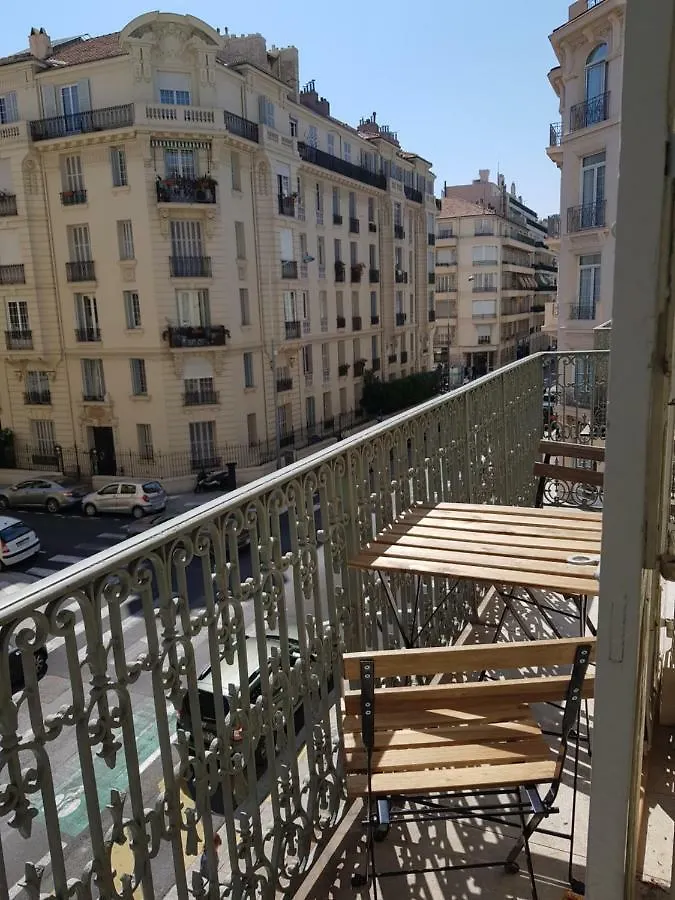 Cosy Central Studio Nice Rossini Large Balcony Apartment